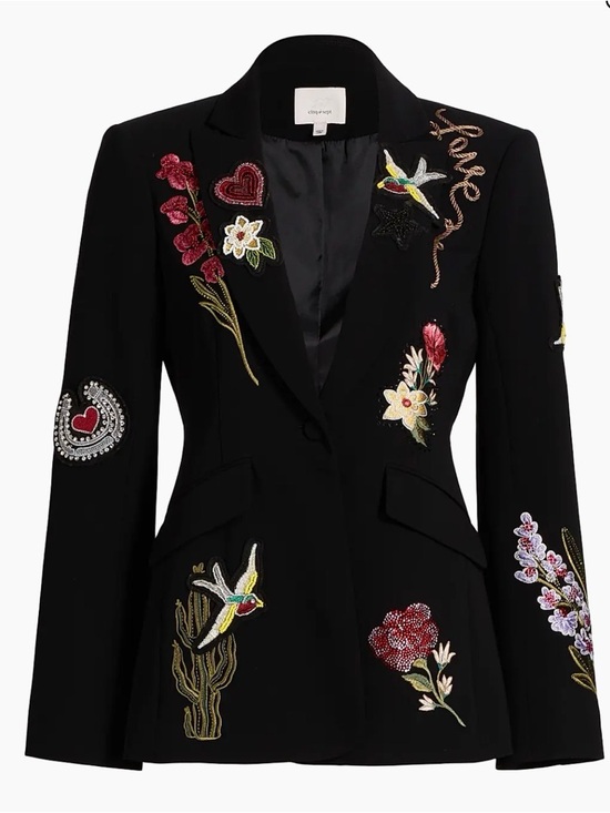cinq a sept Jackets & Blazers - Cinq à Sept
Amour Cheyenne Embroidered Blazer